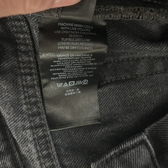 NWT Free People Maggie Mid Rise Destroyed Jeans Size 24 Bottlerocket - Picture 15 of 16